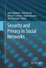 Buchcover Security and Privacy in Social Networks