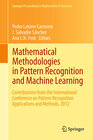 Buchcover Mathematical Methodologies in Pattern Recognition and Machine Learning