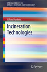 Buchcover Incineration Technologies
