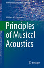 Buchcover Principles of Musical Acoustics