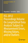 Buchcover ISS-2012 Proceedings Volume On Longitudinal Data Analysis Subject to Measurement Errors, Missing Values, and/or Outliers