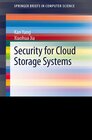 Buchcover Security for Cloud Storage Systems