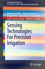Buchcover Sensing Technologies For Precision Irrigation