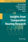 Buchcover Insights from Comparative Hearing Research