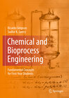 Buchcover Chemical and Bioprocess Engineering