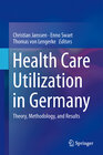 Buchcover Health Care Utilization in Germany