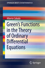 Buchcover Green’s Functions in the Theory of Ordinary Differential Equations
