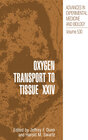 Buchcover Oxygen Transport to Tissue XXIV