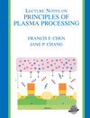 Buchcover Lecture Notes on Principles of Plasma Processing