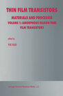 Buchcover Thin Film Transistors