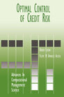Buchcover Optimal Control of Credit Risk