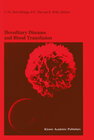 Buchcover Hereditary Diseases and Blood Transfusion