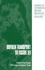 Buchcover Oxygen Transport to Tissue XV