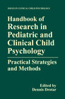 Buchcover Handbook of Research in Pediatric and Clinical Child Psychology