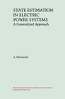Buchcover State Estimation in Electric Power Systems