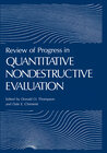 Buchcover Review of Progress in Quantitative Nondestructive Evaluation