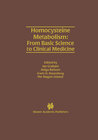 Buchcover Homocysteine Metabolism: From Basic Science to Clinical Medicine