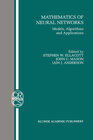 Buchcover Mathematics of Neural Networks