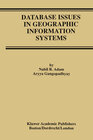 Buchcover Database Issues in Geographic Information Systems