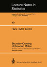 Buchcover Boundary Crossing of Brownian Motion