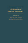 Buchcover Metabolic Reactions in the Nervous System