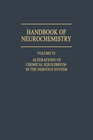 Buchcover Alterations of Chemical Equilibrium in the Nervous System