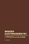 Buchcover Volume 1 Modern Electrochemistry