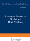 Buchcover Research Advances in Alcohol and Drug Problems