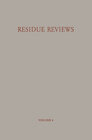Buchcover Residue Reviews / Rückstands-Berichte