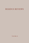 Buchcover Residue Reviews / Rückstands-Berichte