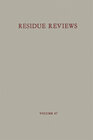 Buchcover Residue Reviews