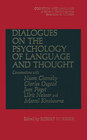 Buchcover Dialogues on the Psychology of Language and Thought