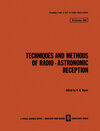 Buchcover Techniques and Methods of Radio-Astronomic Reception