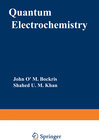 Buchcover Quantum Electrochemistry