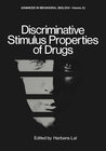 Buchcover Discriminative Stimulus Properties of Drugs