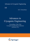 Buchcover Advances in Cryogenic Engineering