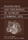 Buchcover Investigation and Exploitation of Antibody Combining Sites