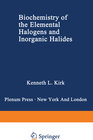 Buchcover Biochemistry of the Elemental Halogens and Inorganic Halides