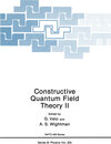 Buchcover Constructive Quantum Field Theory II