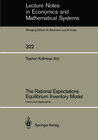 Buchcover The Rational Expectations Equilibrium Inventory Model