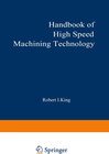 Buchcover Handbook of High-Speed Machining Technology