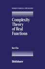Buchcover Complexity Theory of Real Functions