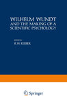 Buchcover Wilhelm Wundt and the Making of a Scientific Psychology
