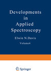 Buchcover Developments in Applied Spectroscopy