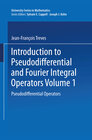 Buchcover Introduction to Pseudodifferential and Fourier Integral Operators