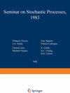 Buchcover Seminar on Stochastic Processes, 1983