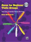 Buchcover Gems for Beginner Violin Groups