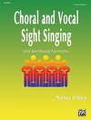 Buchcover Choral and Vocal Sight Singing and Keyboard Harmony