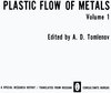 Buchcover Plastic Flow of Metals