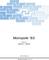 Buchcover Monopole ’83